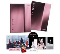 BLACKPINK - DEADLINE 3rd MINI ALBUM (Random Ver.) Photobook + Group Folded Poster + CD + Graphic Sticker + 2 Pin Badges + 4 Extra Photocards Official K-POP Sealed Album