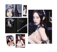 BLACKPINK - DEADLINE 3rd MINI ALBUM (SILVER - JENNIE Ver.) Cover + CD + Photo Film Ticket + Folded Poster + 2 Pin Badges + 4 Extra Photocards Official K-POP Sealed Album