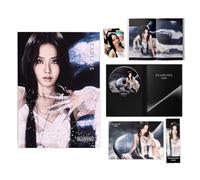 BLACKPINK - DEADLINE 3rd MINI ALBUM (SILVER - JISOO Ver.) Cover + CD + Photo Film Ticket + Folded Poster + 2 Pin Badges + 4 Extra Photocards Official K-POP Sealed Album