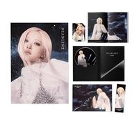 BLACKPINK - DEADLINE 3rd MINI ALBUM (SILVER - ROSE Ver.) Cover + CD + Photo Film Ticket + Folded Poster + 2 Pin Badges + 4 Extra Photocards Official K-POP Sealed Album