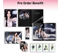 BLACKPINK - DEADLINE 3rd MINI ALBUM [SILVER Ver.] JISOO Ver. Photobook + Selfie Photocards + CD + Folded Poster + Photo Film Ticket + EXTRA RARE POLAROID PHOTOCARD [OFFICIAL]