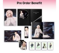 BLACKPINK - DEADLINE 3rd MINI ALBUM [SILVER Ver.] ROSÉ Ver. Photobook + Selfie Photocards + CD + Folded Poster + Photo Film Ticket + EXTRA RARE POLAROID PHOTOCARD [OFFICIAL]