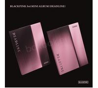 BLACKPINK - DEADLINE (BLACK Ver. / PINK Ver.) + Limited Photocards* [3rd Mini Album] - Random Ver. (DEADLINE), With WITHMUU Photocard