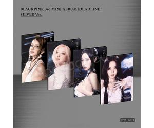 BLACKPINK - DEADLINE (SILVER Ver.) [3rd Mini Album] - Random Ver. (DEADLINE)