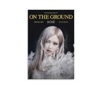 Blackpink Group Rose Poster Pintura Decorativa Lienzo Arte de Pared Salón Póster Dormitorio Pintura, Lienzo Arte Póster y Arte de Pared Impresión de Imagen Moderna Decoración de Habitación Familiar 20
