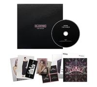 BLACKPINK - [THE ALBUM] (VERSION #3) Hardcover Photobook + Postcard Set + Credits Sheet + Lyrics Booklet + Photocard + Postcard + Sticker + Mounted Photocard + CD + 2 Pin Badges + 4 Extra Photocards