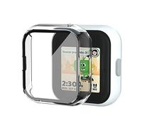 BlackPro Compatible con SyncUp KIDS Watch Screen Protector, PC duro y vidrio templado Sync UP Kids Watch Cover Case (transparente)