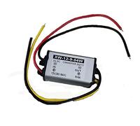 Blackr 12V a 9V DC Convertidor de Potencia Paso Abajo, Adaptador Regulador Cambiador de Voltaje de Fuente de Alimentación DC Buck de 6A 54W