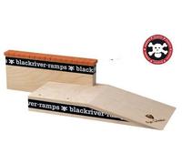 Blackriver Fingerboard Ramp Mike Schneider III Brick Ledge - Black River Holz Rampe Blackriver Ramps