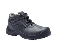 Blackrock Botas de Trabajo Chukka Resistentes al Agua, Botas de Seguridad, Calzado de Seguridad, Puntera de Acero, Hombre Mujer Mujer Mujer, Calzado de Trabajo, Jardinería, Ligeras, Piel, Corte Ancho