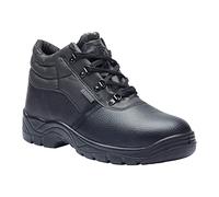 Blackrock Chukka Botas de Trabajo, Botas de Seguridad, Calzado de Seguridad, Puntera de Acero, Hombre Mujer Mujer Mujer, Calzado de Trabajo, Negro, Jardinería, Corte Ancho, Antideslizantes, De Obra
