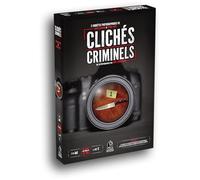 Blackrock Games CLICHÉS Criminales - Juego de investigación inmersivo y cooperativo con aplicación interactiva - 16 años y más - 3 encuestas - Fotos y Documentos realistas - Blue Cocker