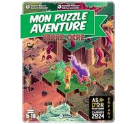 Blackrock Games espíritu Animal Viaje a Tierra, Color marrón, 46 x 54 cm (Game Flow Mon Puzzle Aventure Voyage en Terre Ocre)