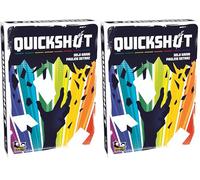 Blackrock Games QUICKSHOT - BANKIIZ ediciones - Juego de Mesa - Juego de Velocidad - Battle Royale - a Partir de 10 años (Paquete de 2)