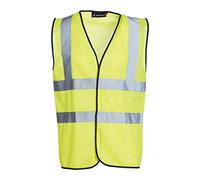 Blackrock Hi-Vis Yellow 2 B&B Vest (Header Card), totalmente certificado EN