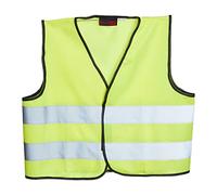 Blackrock Niños Chaleco Alta Visibilidad 10-12 Años, Amarillo Chaleco Reflectante Alta Visibilidad Unisex Niños Chaqueta de Seguridad, Ligero y Cómodo, Totalmente Certificado EN1150 Para Niños