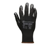 Blackrock Nitro Grip Guantes Nitrilo, Nylon Durable, Mecánicos, Jardinería, Agarre Mejorado - Talla 7
