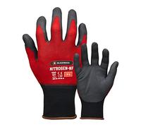 Blackrock Nitrogen-NF Guantes de trabajo de seguridad ultraligeros para hombre y mujer, recubrimiento de espuma de nitrilo para agarre en seco, húmedo y aceitoso, forro de nylon elástico