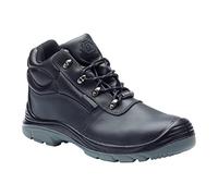 Blackrock Sumatra Botas de Trabajo de Seguridad Impermeables, Puntera de Acero, Hombre y Mujer/Dama, Calzado Utilitario, Zapatos de Trabajo y Jardinería, Negras, Ligeras, Corte Ancho, Antideslizantes