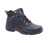 Blackrock Tempest S3 Totalmente Impermeable Puntera de Acero Botas de Trabajo de Seguridad, Hombres Hombres Construcción Negro Zapatos de Trabajo, Calzado de Seguridad Resistente al Calor