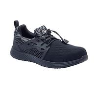 Blackrock Wilson Calzado de Seguridad con Puntera de Acero para hombre y mujer, zapatillas con puntera de acero, entresuela de acero, botas de trabajo ligeras, calzado de trabajo y utilitario negro