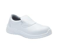Blackrock Zapatos de Seguridad sin Cordones, Puntera de Acero para Hombre y Mujer, Chef, enfermería, ortopédicos, Zapatos de Trabajo Antideslizantes, Calzado de Trabajo utilitario, higiene, Catering