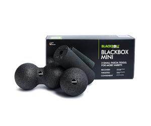 BLACKROLL® Blackbox MINI, Juego de rodillos para automasaje, Blackroll® Set: Blackroll®, MINI, Ball 08 y DUOBALL 08, masajeadores de fitness para entrenamiento efectivo, fabricado en Alemania, color