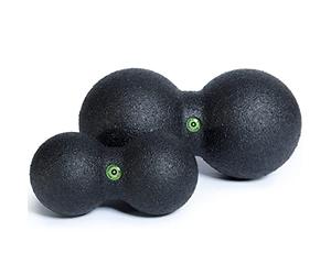 BLACKROLL DUOBALL Set - Pelota para automasaje y entrenamiento de la fascia, con pelota de masaje pequeña (8 cm) y grande (12 cm).