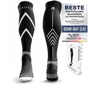 BLACKROX Medias de compresión deportivas Astropreform Precision Calcetines de compresión ganador de la comparación Calcetines de compresión deportivos Calcetines para correr para hombre y mujer largo