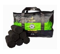 BlackSellig 10 kg de barras de coco para barbacoa, briquetas XXL de carbón puro de coco, calidad profesional perfecta