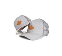 Blackskies® Essentials Trucker Cap Set De 2 Padres E Hijos Look A Juego Gorra De Béisbol Regalo Mini-Me Basecap Papá-Hijo Y Mamá-Hija Gris-Azul Claro - 45-49 cm