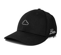 Blackskies® Iuno Classic Gorra de béisbol | Unisex Strapback Cap Hombres Mujeres Curved Polo Hat - Negro
