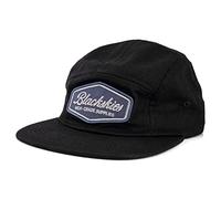 Blackskies® Oasis 5-Panel Cap | Women Men Gorra de béisbol Surfer Skater Snapback Pitch Negro-Azul Marino