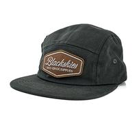 Blackskies® Oasis 5-Panel Cap Gorra 5 Paneles Unisex Surf Skate Camper Verde Bosque-Marrón Hombre Mujer Streetwear Outdoor Verano Casual