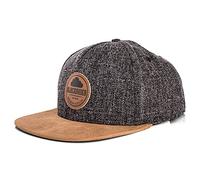 Blackskies® Pathfinder Snapback Cap Gorra De Béisbol Premium Unisex Ajustable Talla Única Negro Jaspeado Beige Hombre Mujer Streetwear Outdoor Verano