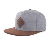 Blackskies® Port Snapback Cap Gorra De Béisbol Unisex Basecap con Visera De Ante Sintético Hombre Mujer Streetwear Outdoor Verano Casual