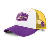 Weiß-Gelb-Lila, Gorra de béisbol,