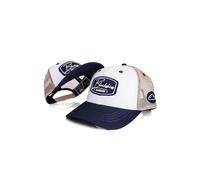 Blackskies® Race Baseball Cap Set De 2 Padres E Hijos Look A Juego Gorra Trucker Regalo Madre-Padre-Hijo Mini-Me Basecap Papá-Hijo Y Mamá-Hija - Blanco-Azul Marino-Arena 45-49 cm