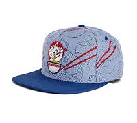 Blackskies® Ramen Snapback Cap Gorra De Béisbol Unisex Basecap Azul Ramen Gato Japón Hombre Mujer Unisex Streetwear Outdoor Verano Casual