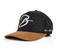 Blackskies® Script Baseball Cap Gorra De Béisbol De Lujo Premium Unisex Snapback Flanel Visera De Ante Sintético Carbón Hombre Mujer Streetwear Outdoor