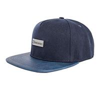 Blackskies® Vanguard Snapback Cap Gorra De Béisbol Unisex Visera De Cuero Sintético Azul Marino Hombre Mujer Unisex Streetwear Outdoor Verano Casual