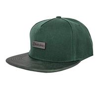 Blackskies® Vanguard Snapback Cap Gorra de béisbol de los Hombres Gorra de Cuero sintético de Gamuza Verde