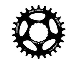 Blackspire, Raceface Cinch Narrow/Wide Snaggletooth, Plateon, Negro, 26, Unisex-Adulto
