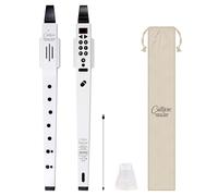 BLACKSTAR Carry-on by Digital Wind Instrument White - 10 voces, batería recargable USB incorporada, salida de auriculares para practicar en silencio, Midi sobre Bluetooth