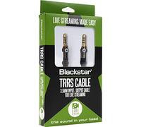 Blackstar TRRS Cable jack de 3,5 mm Cable auxiliar estéreo auxiliar de 1,8 m Ideal para guitarristas de transmisión en vivo