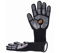 Blackstone 5558 - Guantes de Parrilla con Almohadillas de Silicona en la Palma de la Mano, Resistentes al Calor hasta 500 Grados, fácil Agarre para cocinar en Interiores y Exteriores, Asar, Hornear,