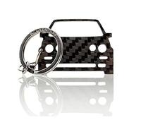 BlackStuff Llavero De Fibra de Carbono Cadena De Claves Compatible con Golf GTI Mk2 1983-1991 BS-849