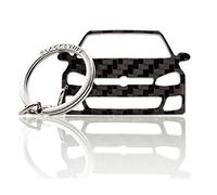 BlackStuff Llavero De Fibra de Carbono Cadena De Claves Compatible con Golf GTI Mk7 2012-2019 BS-851