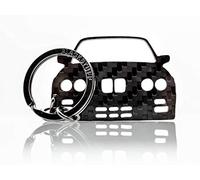 BlackStuff Llavero De Fibra De Carbono Cadena De Claves Compatible con M3 E30