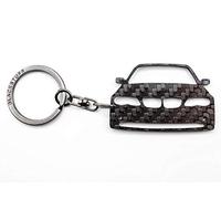 BlackStuff Llavero De Fibra de Carbono Cadena De Claves Compatible con M3 E46 Facelift BS-825